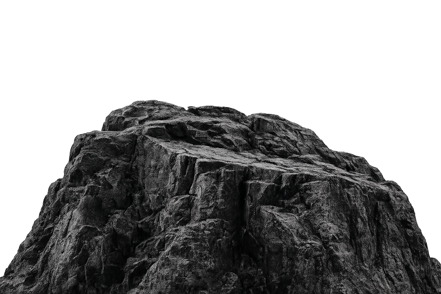 Mountain Base Rock Platform